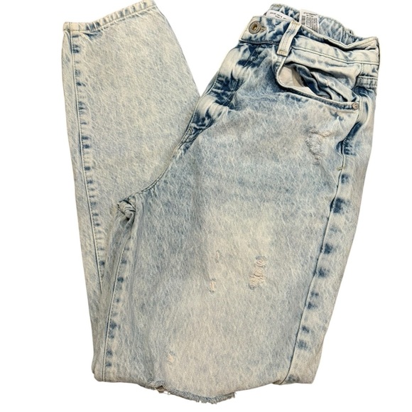 Zara light wash denim jeans size 6 - Picture 1 of 9